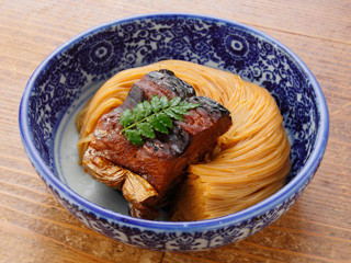 焼き鯖そうめん